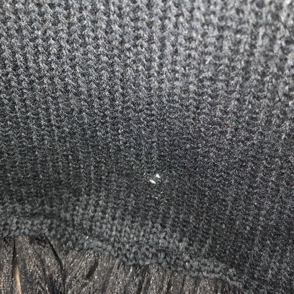 Dex sweater tank with sheer trim detail - Picture 4 of 8